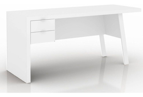 Mesa De Computador Me4122 C/ 2 Gavetas Branco - Tecno Mobili 0