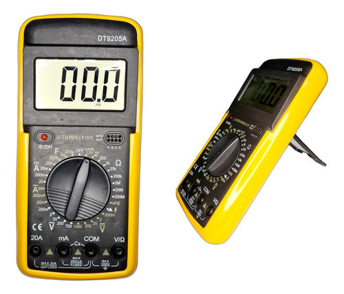 Multimetro Multiteste Digital Funcao Capacimetro Modelo 9205 0
