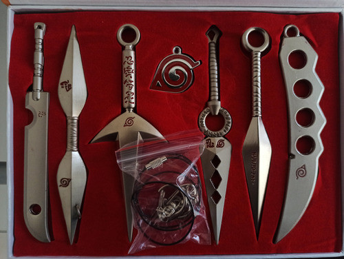 Set De Armas De Coleccion Naruto 0