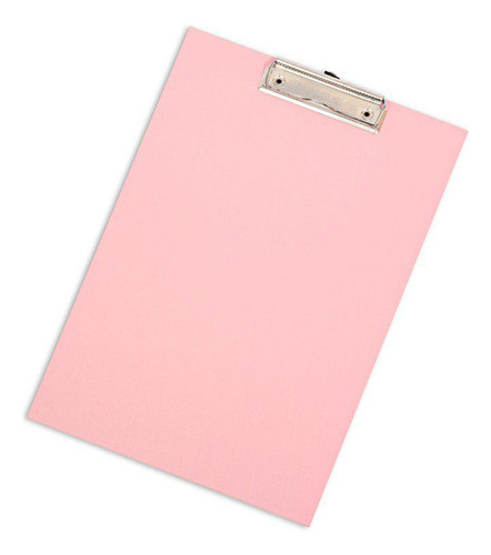 Prancheta Prendedor Eficiente Oficio A4 Cor Rosa 0