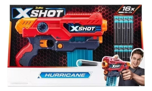 X-shot Pistola Hurricane Lanza Dardos Cod 4407 0