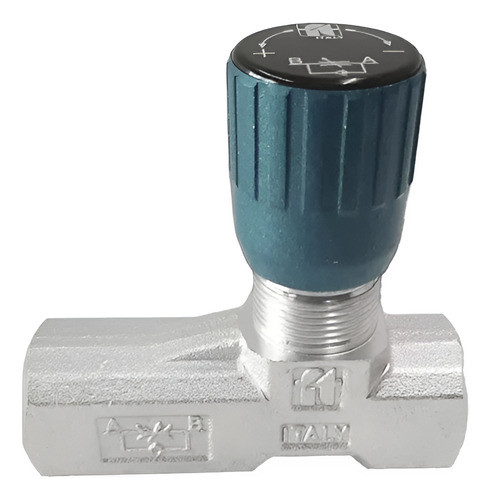 Válvula Reguladora De Caudal Unidireccional En Línea R. 1/2 0