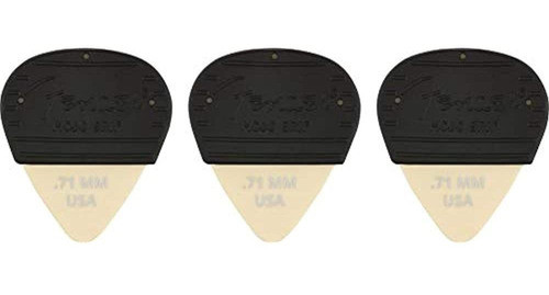 Fender Mojo Grip Pick .71 Gauge - 3-pack 0