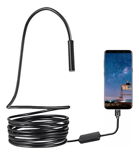 Cámara Endoscópica Usb A Micro Usb Y Tipo C Con Luz 0