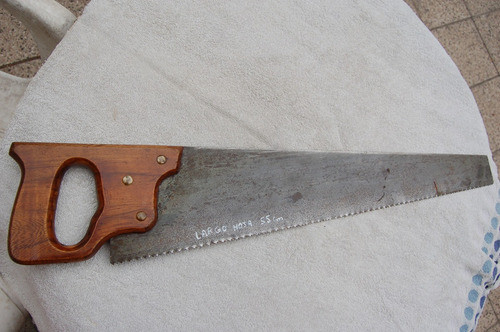 Serrucho Para Madera De 55 Cms  Diente De  Tiburon Impecable 0