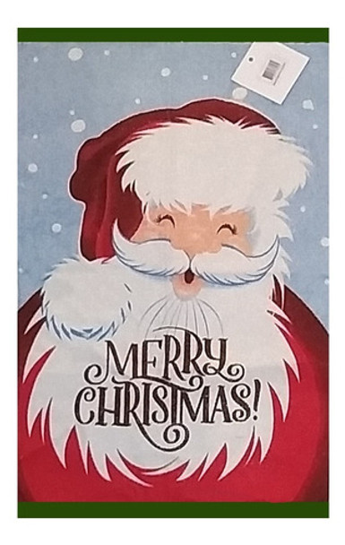 Repasador Navideño 100% Algodon Santa Claus 0