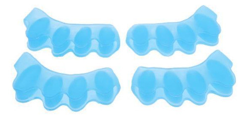 2 X 2-4 Pacotes 2 Pares Elásticos De Silicone Gel 2 Peças 0