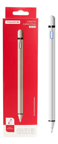 Caneta Touch Ponta Fina Branco 0
