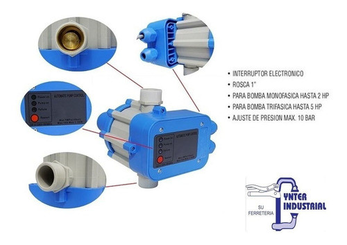 Press Control - Presuriazador Automático Presión 2hp - Ynter 0