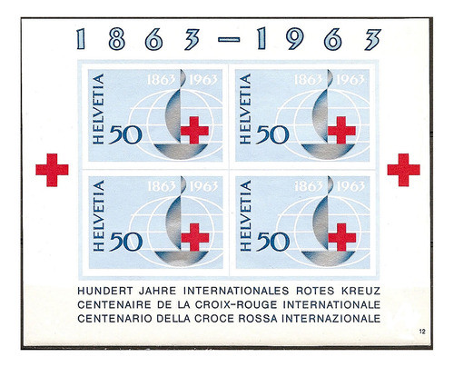 Suiza Bloque Yvert Nº19 Marca $$ Mint Block 0