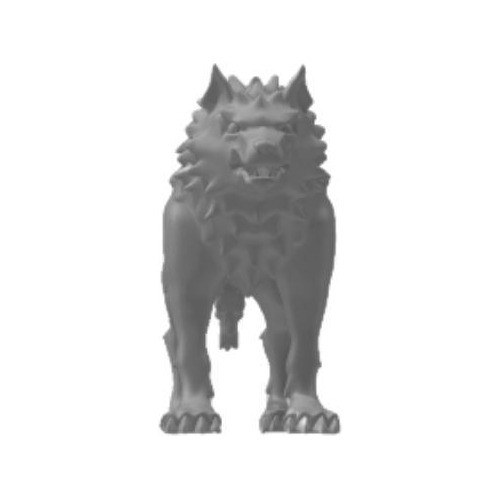 Wolf Decoração 3d 0