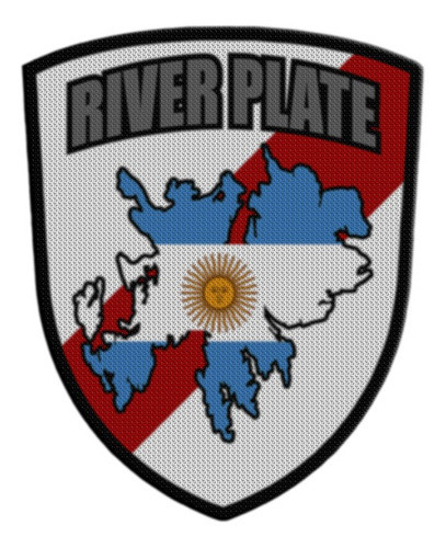Parche Termoadhesivo Malvinas Y River Plate 0