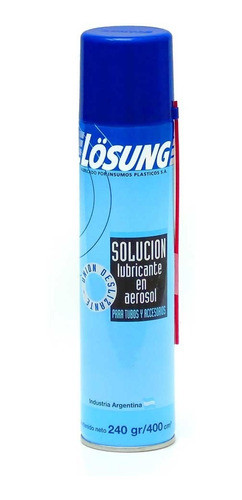 Solucion Lubricante 400cm3 Losung Para Caños 0