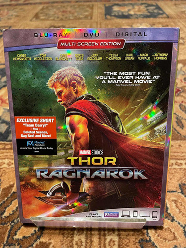 Blu-ray+dvd Thor Ragnarok Multi-screen Edition - Brilhante 0