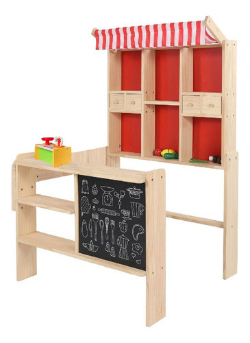 Gran Puesto De Frutas Y Verduras Completo 0