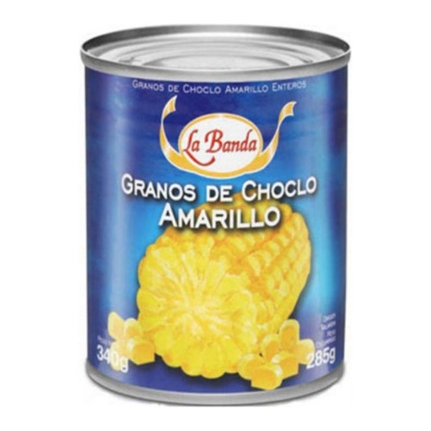 Choclo La Banda Amarillo Cremoso Lata 350grs Pack 6 Unidades 0