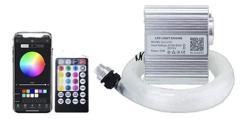 Kit De Luces De Fibra Óptica Rgbw De 300 Piezas Con Bluetoot 0