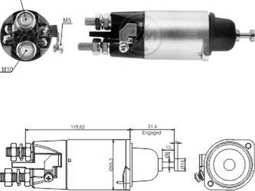Solenoide O Automatico De Arranque Zm 5-898 0