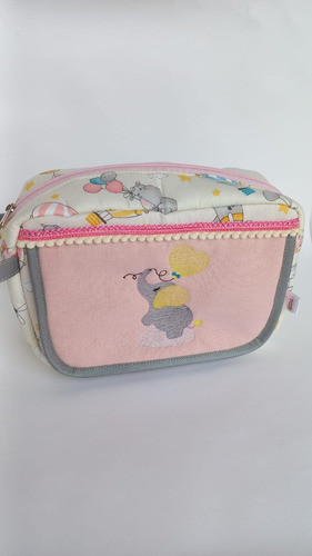 Necessaire Do Bebê Tecido Tricoline E Forro Inpermeavel 0