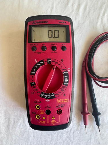 Multímetro Tester Amprobe 33xr-a 0