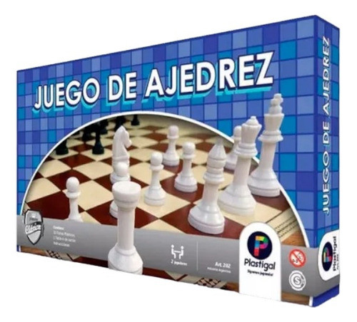 Juego De Mesa Ajedrez Plastigal 202 0