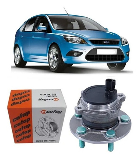Cubo Traseira Focus 2009 2010 2011 2012 2013 Com Abs Roda 0