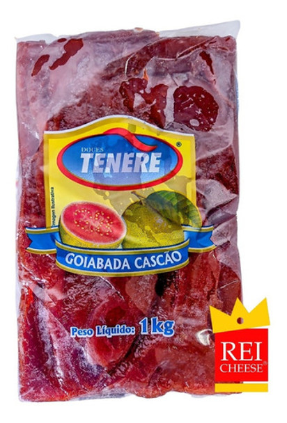 Goiabada Cascão Em Tablete Tenére 1 Kg - Kit Com 4 Unidades 0