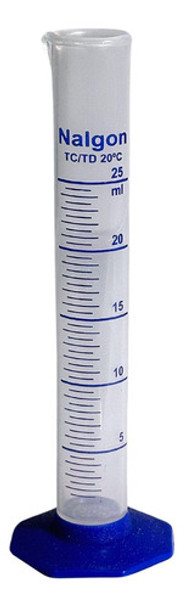 Proveta De Plástico Graduada Autoclavável 25 Ml - Nalgon 0