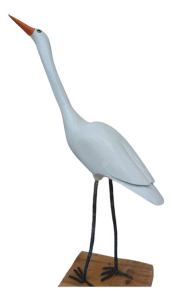 Garça De Madeira/pássaros De Madeira 0 Garça De Madeira/pássaros De Madeira 0