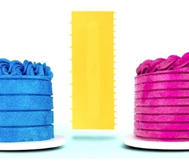 Espátula Decorativa Para Bolo Blue Star - 15 0