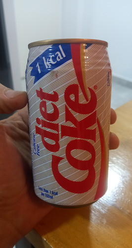 Lata Vacia De Coca Cola Diet Japon 310cm3 En Chapa 0