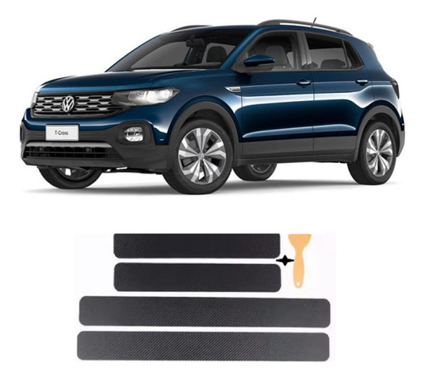 Accesorio Tuning Cubre Zócalos Carbono Volkswagen T-cross 0