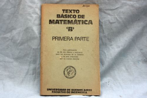 Texto Básico De Matemática  B  Primera Parte 0