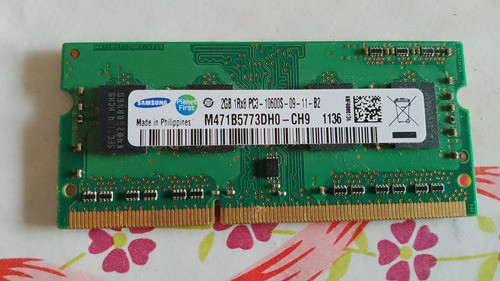 Tarjeta Memoria Laptop Samsung De 2 Gigas Func. Perfecto 0