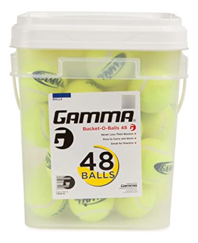 Gamma Caja De Pelotas De Tenis Sin Presión 0