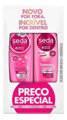 Seda Ceramidas Kit Shampoo + Condicionador Com 325ml 0