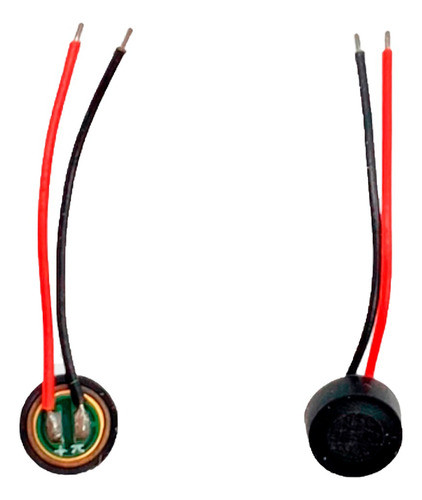 Kit 5x Microfone Eletreto 2 Fios Universal 0