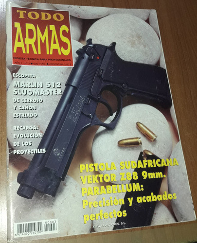 Revista Todo Armas N°3  Escopeta Marlin 512 Slugmaster 0