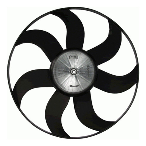 Helice / Paleta De Ventilador Compatible Con Volkswagen Gol 0