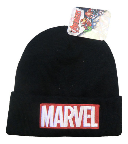 Gorro De Lana Tejido Infantil Marvel Universo Binario 0