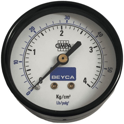 Manómetro Beyca Mm2-35 4 Kg 63mm 0