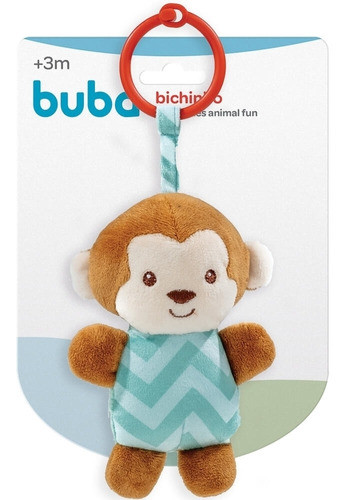 Bichinho De Atividades Animal Macaco Fun 23cm Buba 0
