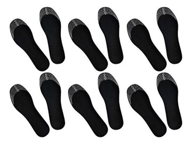 6 Pares De Plantillas De Zapatos De Carbón Activado Que Abso 0