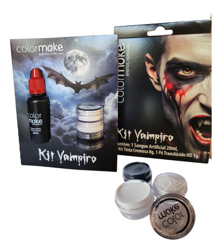 Kit Vampiro Halloween Colormake 0