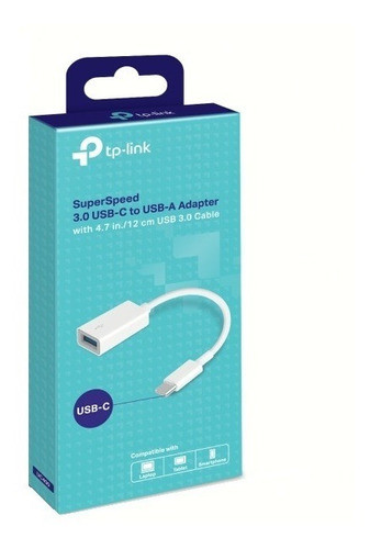 Adaptador Otg Usb-c Para Usb 3.0 Tp-link Uc400 Usb-c / Usb-a 0