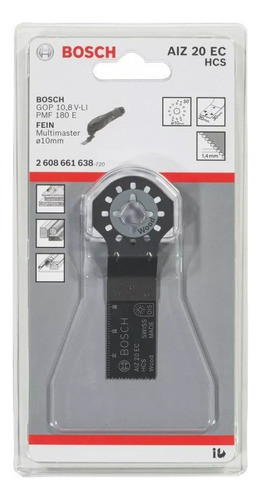 Accesorio Aiz20ec Para Multicortadora Bosch Gop 250ce 0