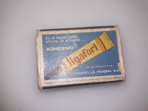 Cajita Fósforos Fragata Antigua.desde Esta Publicación No 0