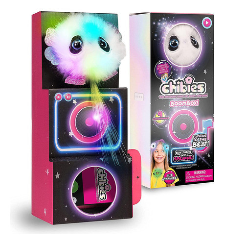 Boom Box Interativo Uau! Caixa De Som Stuff Chibies Ava Pand 0