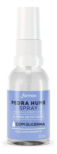 Farmax Pedra Hume Spray Fecha Poros 30ml 0