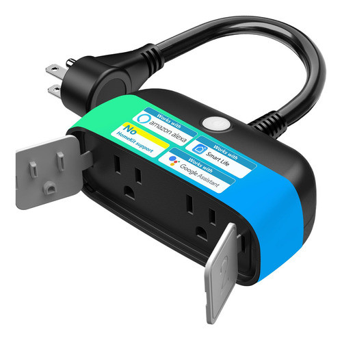 Enchufe Inteligente Para Exteriores Impermeable, Toma Wi-fi 0